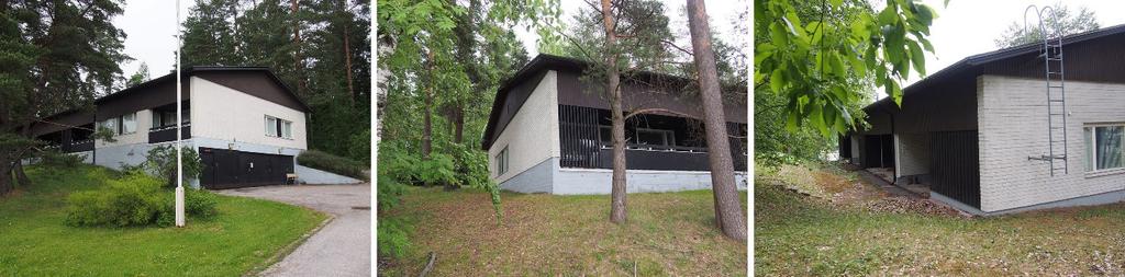 15:099 / SEPPÄLÄNTIE 8 / ASEMAKAAVASELOSTUS (7) julkisivumateriaalina on vaalea tiili ja nuoremmissa valkoinen rappaus. Pohjoispuolella kerrostalojen värimaailma muuttuu ruskeisiin sävyihin.