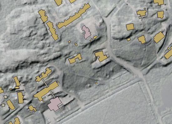 Osa korttelia 92 sekä virkistys- ja katualueet, Ak 218 13.3.2018 6(19) 1.3.3 Suojelukohteet Kuva 5. Suunnittelualueen topografia.