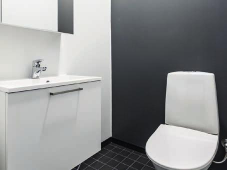 Wc 3D havainnekuvassa asunnon WC