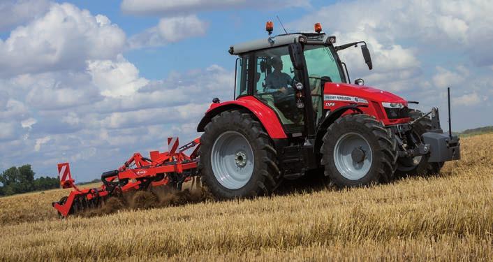 29 MASSEY FERGUSON Avoin hydrauliikkajärjestelmä Suljettu hydrauliikkajärjestelmä Malli Voimansiirto 58 l/min 100 l/min 110 l/min MF 5700 S Essential Dyna-4 ja Dyna-6 l m m MF 5700 S Efficient Dyna-4