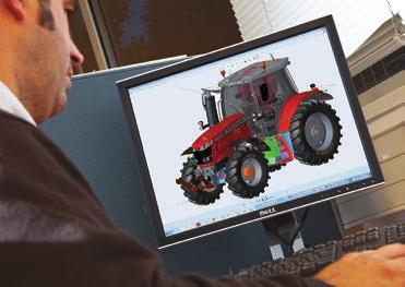 euroa, jotta varmistetaan, että Massey Ferguson -traktorit rakennetaan sellaisten laatu-, luotettavuus- ja