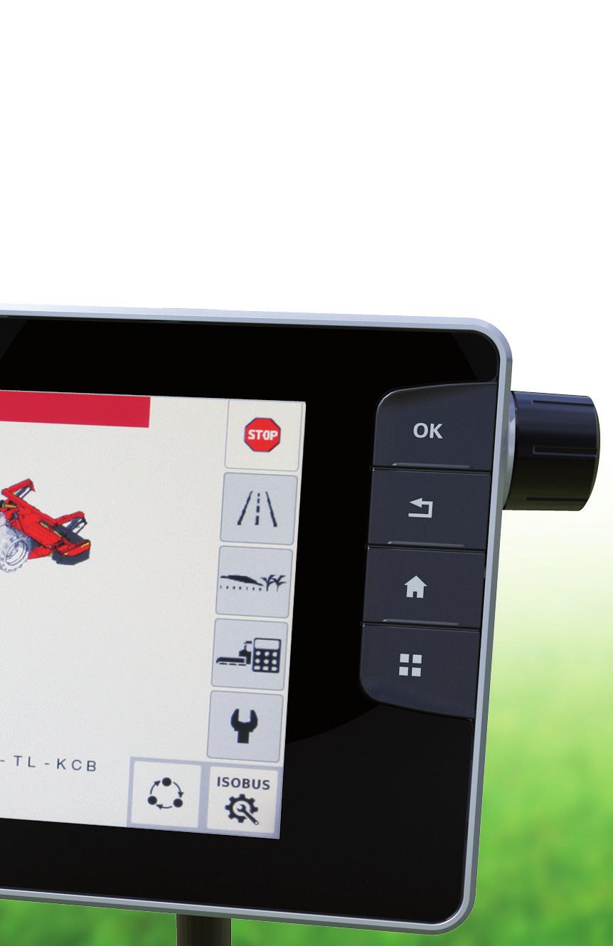 Uusi Fieldstar 5 sisältää suuremman 9 tuuman kosketusnäytön, joka on helppokäyttöinen ja intuitiivinen uusimpien älypuhelinten ja tablettien tapaan.