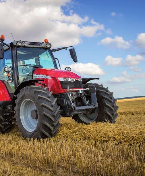 05 Puhdasta voimaa ja suorituskykyä maatilalle MF 5700 S Moottorin tyyppi MF 5709 S MF 5710 S MF 5711 S MF 5712 S MF 5713 S AGCO POWER 4,4 l / 4-sylinterinen erittäin tehokas SCR kaikki yhdessä