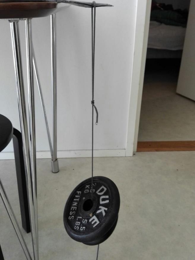 laskettiin punnuksia. Kokeissa käytettiin 1.25kg ja 2.