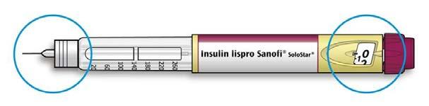 Jos insuliinia ei ilmesty neulan kärkeen: Voit joutua toistamaan tämän vaiheen jopa 3 kertaa ennen kuin näet insuliinia ilmestyvän neulan kärkeen.