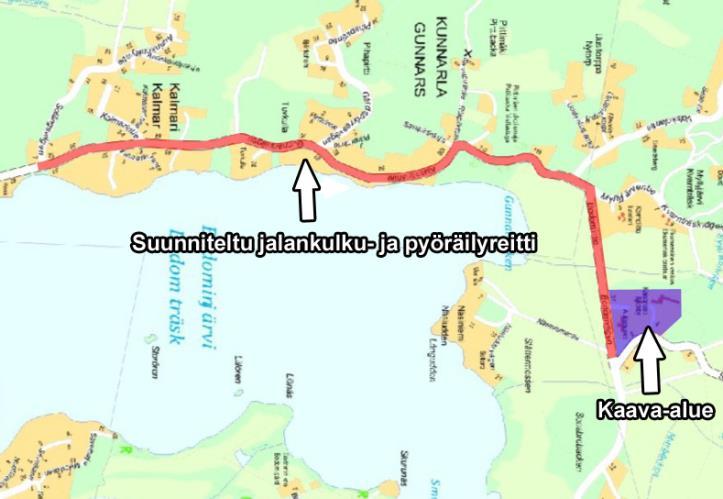 20 (27) Alueella ei ole osoitettu yleistä pysäköintiä alueen käyttötarkoitus huomioon ottaen.