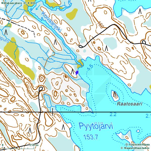 Historiallinen asuinpaikka Pyytöjärven rannalla 7.