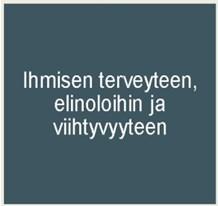 Tuulivoimahankkeen vaikutukset Ihmisten terveys, elinolot ja viihtyvyys: Ihmisiin kohdistuvia vaikutuksia voi syntyä tuulivoimaloiden koetuista tai todellisista turvallisuusriskeistä sekä