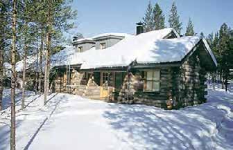 perinteinen, erittäin hyvistä materiaaleista rakennettu kelomaja.