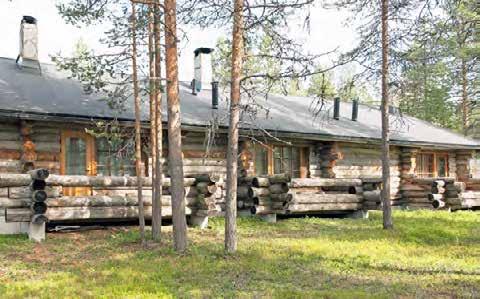 . Ylläsviikko + 3 Ylläsviikko käsittää pyöröhirsistä pari- ja rivitalohuoneistoa.