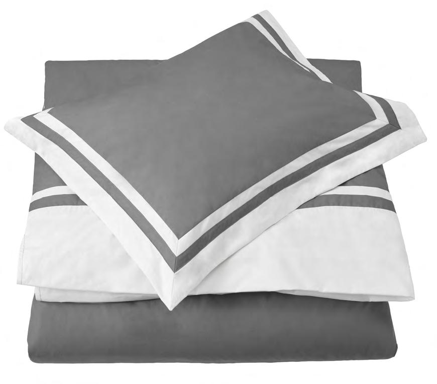 OXFORD BEDDING Viileä eleganssi leimaa tätä ylellistä, ilmeeltään hillittyä