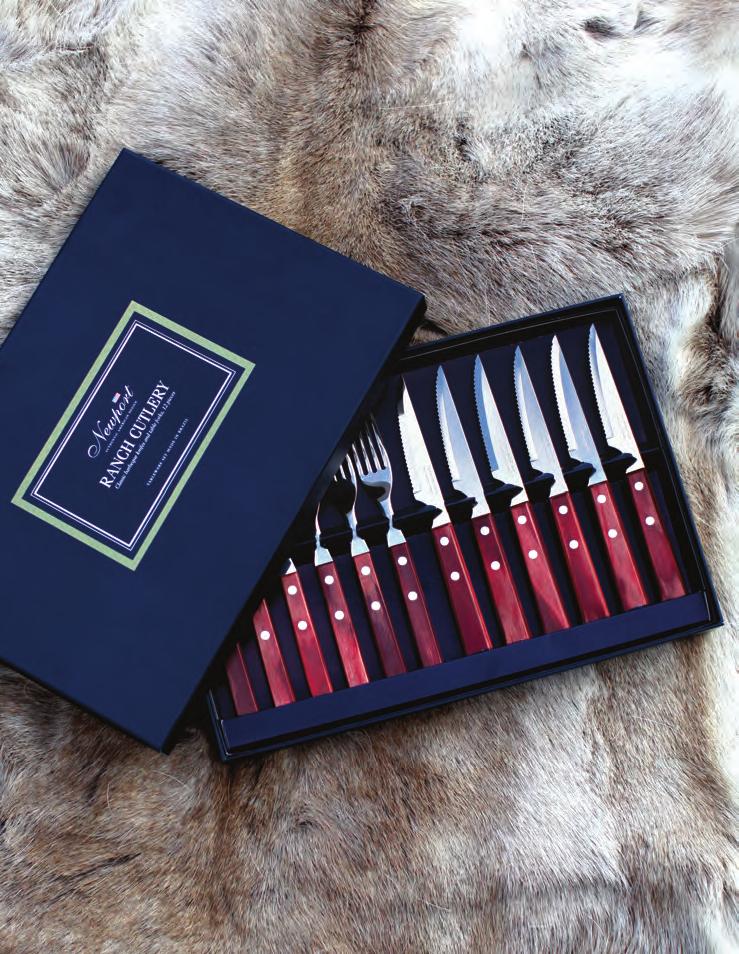 NEWPORT RANCH CUTLERY SET Laadukkaat aterimet