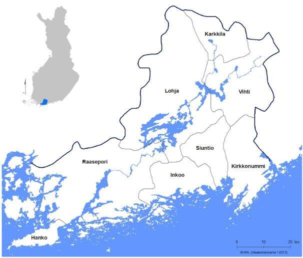 Länsi-Uudenmaan vesi ja ympäristö ry LUVY Vesienhoitoa vuodesta 1975 aatteellista toimintaa ja