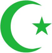 ISLAM Pyhä kaupunki on Mekka. ISLAMIN TÄRKEIN TUNNUS ON PUOLIKUU JA TÄHTI VIHREÄ ON TÄRKEÄ VÄRI Tunnustajamäärä noin 1,3 miljardia.