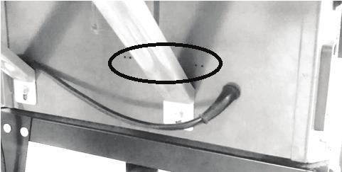 Bordrundsav 1 stk. Sidebord 2 stk. Bageste bord 1 stk. Beslag til parallelanslag 1 stk. Geringsanslag 1 stk. Øverste klingeafskærmning 1 stk. Spaltekniv 1 stk. Håndsving 2 stk.