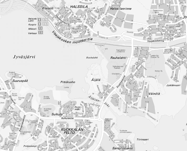 A S E M A K A A V A N S E L O S T U S 16. JA 24. KAUPUNGINOSAN ASEMAKAAVAN LAAJENNUS 16.