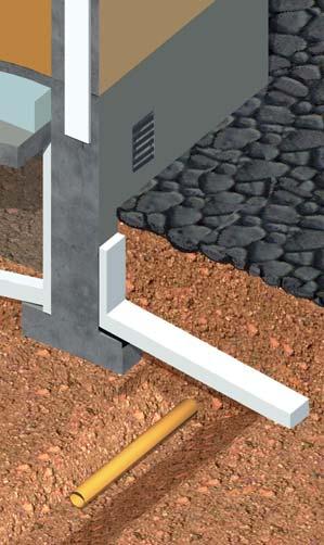 Ryömintätilaisen lattian/ alapohjan eristäminen Tuulettuvan alapohjan lämmöneristyksen tulee olla U-arvoltaan samaa luokkaa kuin rakennuksen yläpohjan.
