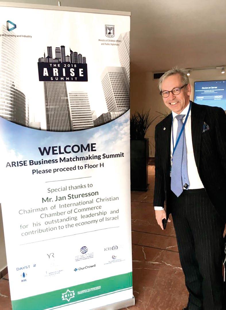 ARISE:n (Alliance to Reinforce Israel s Security and Economy) tavoitteena on vahvistaa Israelin positiivista mielikuvaa maailmalla ja löytää keinoja kansainvälistä BDS (Boycott, Dis-investment and