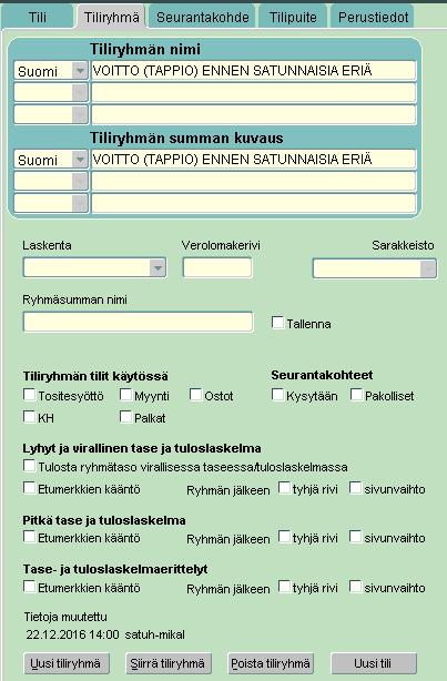 merkityistä kohdista.