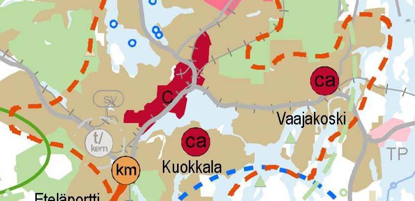 15:094 / VASARAKATU 19 / ASEMAKAAVASELOSTUS 3.10.2016 (11) 2.2 SUUNNITTELUTILANNE 2.2.1 Kaava-aluetta koskevat suunnitelmat, päätökset ja selvitykset 4.