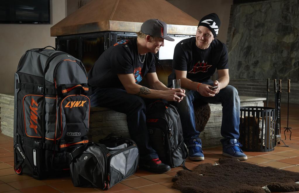 OGIO + LYX: UUDET LAUKUT SEIKKAILUU OGIO SUUITTELEMA LYX-VARUSTELAUKKU Laadukas ja tilava laukku on kuin tehty pitempiä seikkailuja varten.