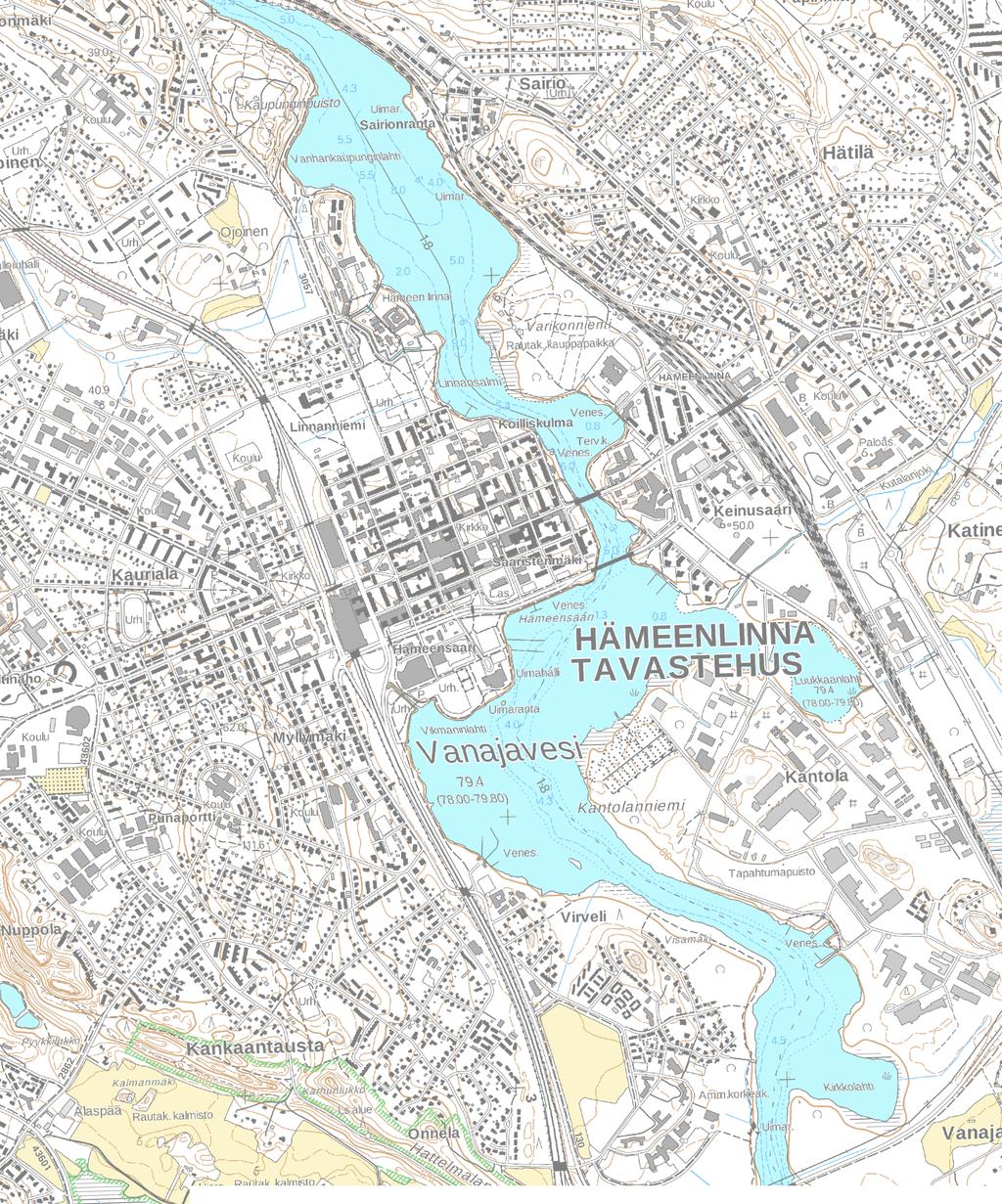 Pohjakartta Maanmittauslaitos Kohde 0410902 Ahvenisto I 0 0,5 1,0 1,5 km Pohjavesialueen raja 0410901
