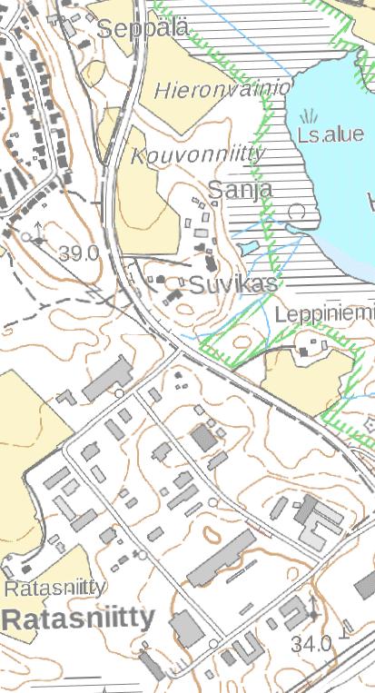 haitta-ainetutkimukset Piirustuksen sisältö Yleiskartta Åkerlundinkatu 11 A 33100 Tampere Pvm Hämeenlinnan