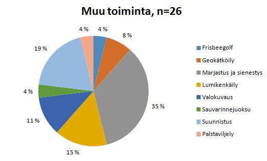 3.5 Mitä teette käydessänne Repokalliolla? 3.