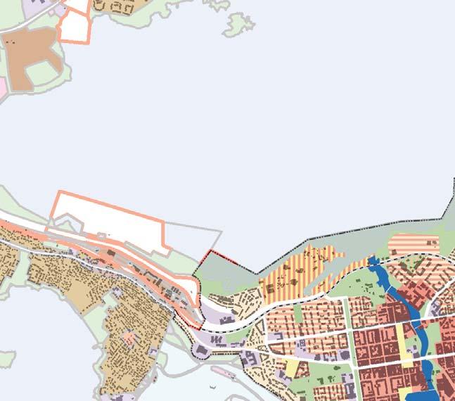 6.3 Kokonaisrakenne Kaupungin ja koko maakunnan tärkeimpänä keskuksena toimivan Tampereen keskustan ydinalue on osoite u keskustatoimintojen alueeksi.