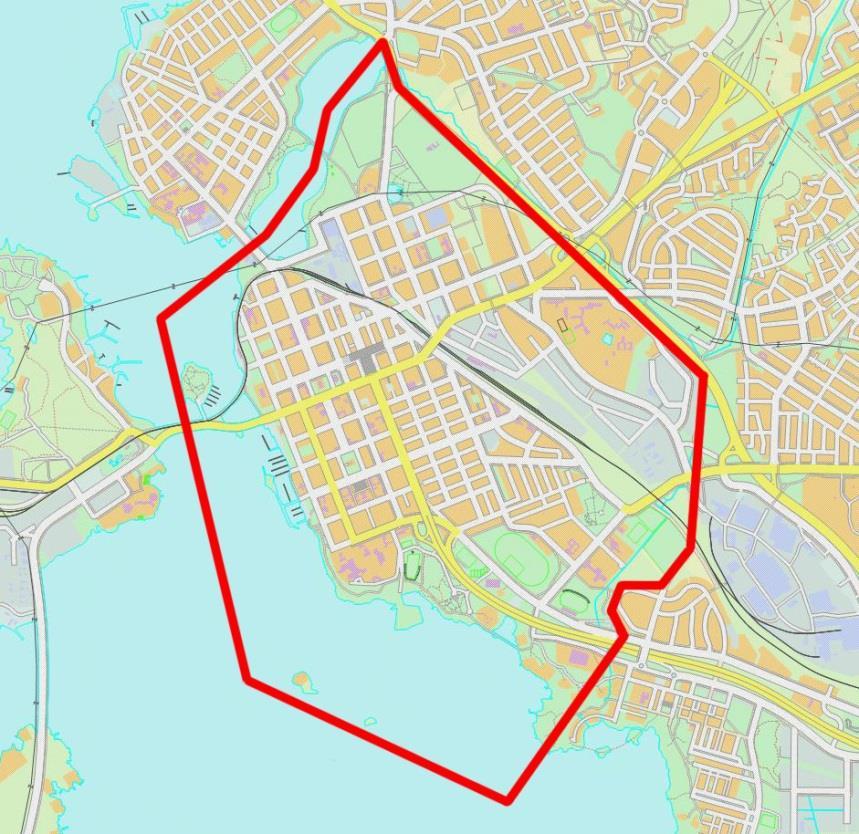 4.8.2015 3 (60) 1 JOHDANTO 1.1 Taustaa Vaasassa keskustan maankäytön kehitys on kaavoituksen ja kaupunkikehityksen kärkihanke.