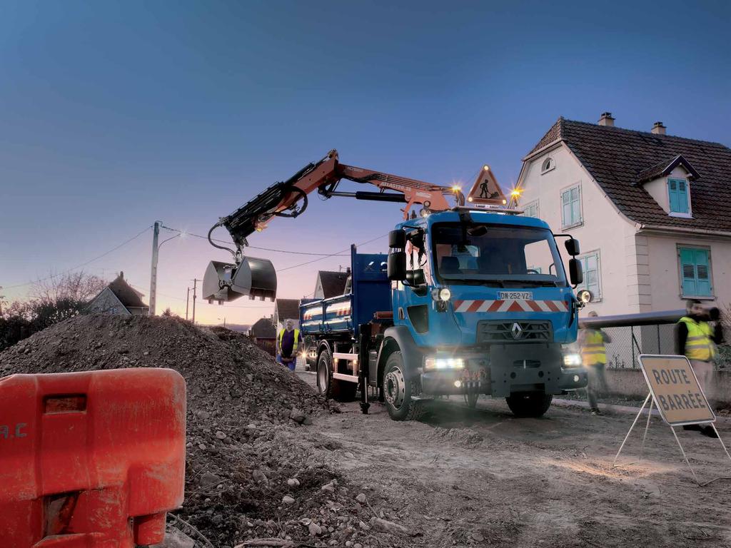 KUORMA-AUTON TULEE OLLA AINA LUOTETTAVA Renault Trucks auttaa sinua täyttämään asiakkaittesi odotukset ja heille antamasi lupaukset.