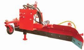 4 kpl hydrauliletku + Tema 5011 suojineen Lisävarusteet Nivelöity pyörätuenta (massiivikumipyörä) Kiinnike koukkuineen Iso BM -kiinnikettä varten Liikkuvan siiven hydraulinen käyttö