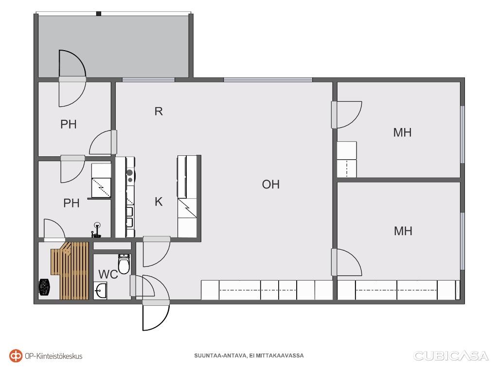 Muut tiedot taloyhtiön kunnosta: Tontin pinta-ala: 2 535 m² Tontin omistus: Oma Asuin- ja liikehuoneistot yht.