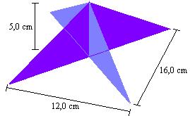 349. Pohjaltaan neliömäisen pyramidin korkeus on 5,0 m ja sen sisään
