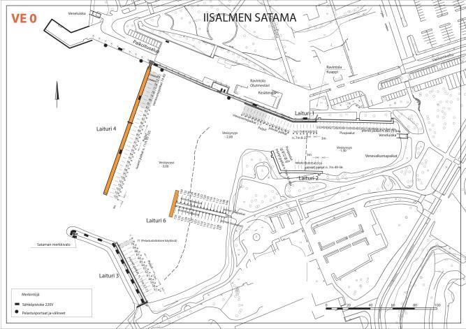 Aallonmurtajalaiturin yleissuunnitelma 7 / 2 3. YLEISSUUNNITELMALUONNOKSET Suunnitteluprosessi jakaantui kahteen vaiheeseen. Työn 1.