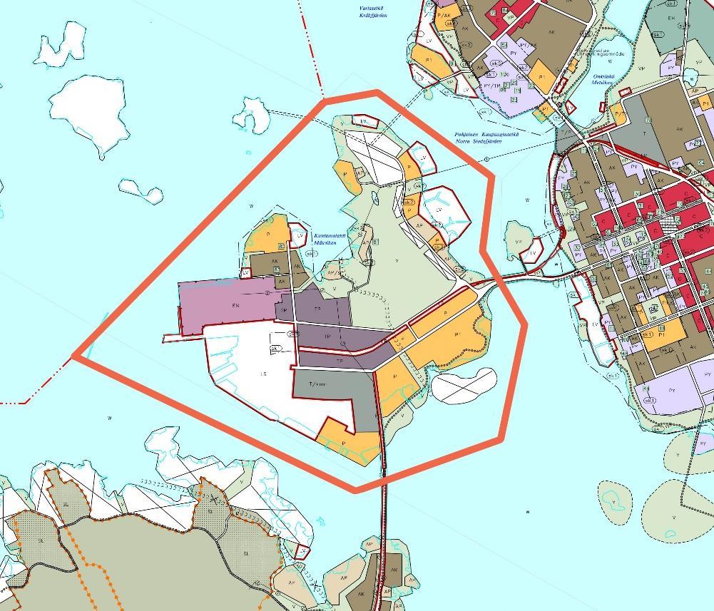 Vaskiluodon osayleiskaava 2040 Osallistumis- ja arviointisuunnitelma 2.11.2018 Suunnittelun kohde Osayleiskaavoituksen kohteena on Vaskiluodon alue.