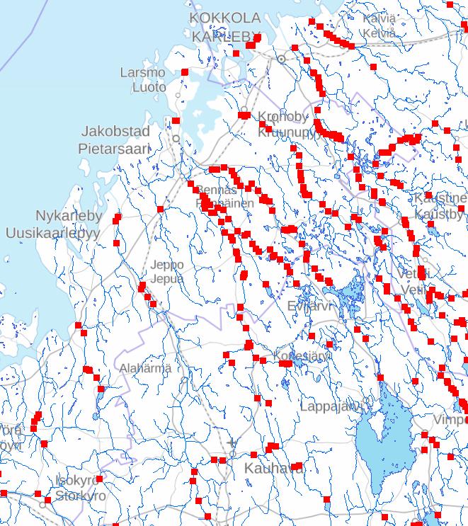 valuma-alueiden maankäyttö