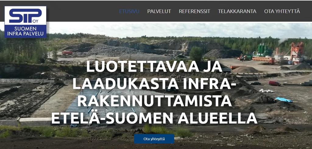 Turvallisuus Turvallisuuskoordinaattorina ja rakennuttajana toimii Jouni Äikäs Suomen INFRA Palvelu Oy:stä.