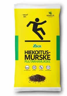 lunta suoraan eteenpäin 32 Kekkilä Leca hiekoitusmurske 25 l