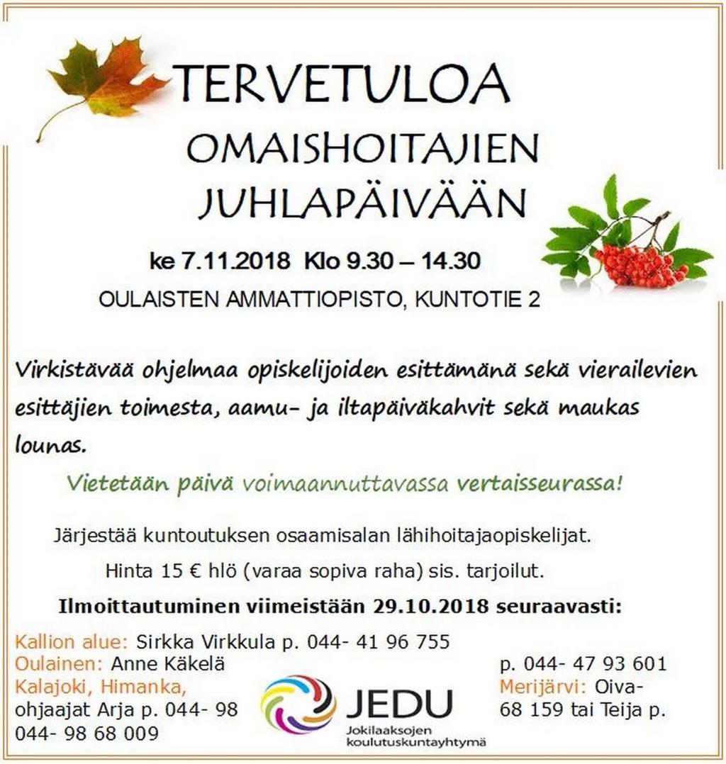 Portaat ovat raskaat nousta, ostoskassi painaa olkapäätä, univelka punaa silmiä Joko sinä tulit, kuuluu tuvan sängystä.