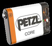 sopii myös Petzl Core-akku.