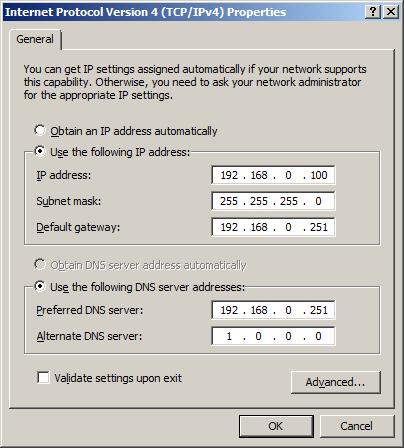 Vaihe 2: Määritä projektorissa IP-osoite, Aliverkon peite, Yhdyskäytävä ja DNS (Verkko: LAN Settings).