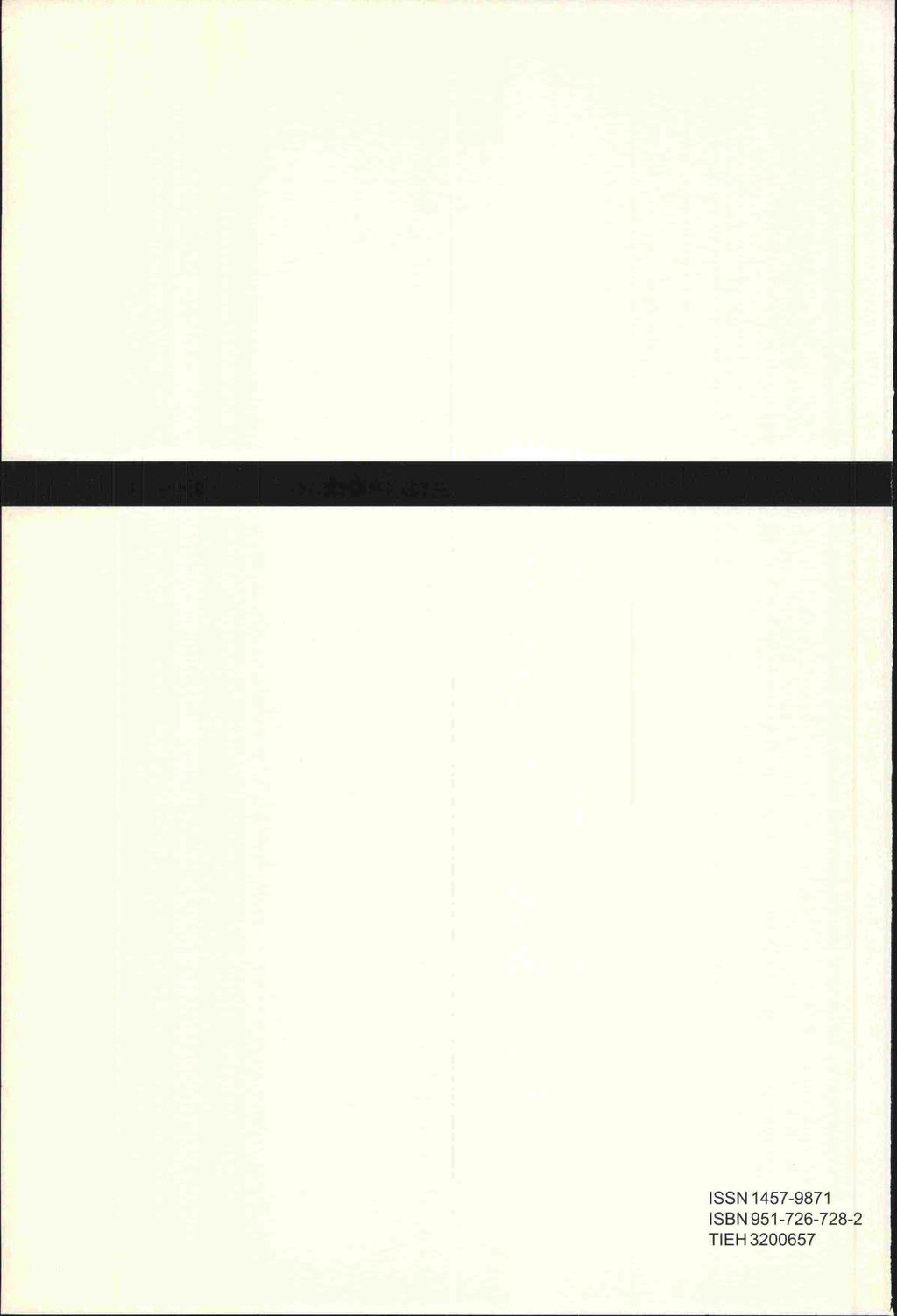 ISSN 1457-9871 ISBN