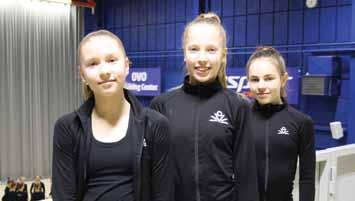 Tavoitteena kaikilla kolmella on kehittyä paremmiksi voimistelijoiksi ja päästä tulevaisuudessa OVO Junior Teamiin ja kansainvälisiin kisoihin ja voittaa mitaleita.
