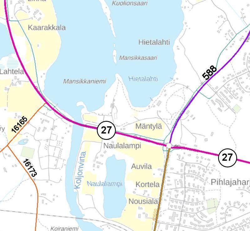 Kaavaselostus 7 (43) Kuva 3 Alueen tiestö Kuva 4