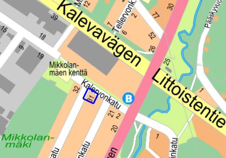 2 ASEMAKAAVANMUUTOKSEN SELOSTUS, joka koskee 22. päivänä marraskuuta 2016 päivättyä ja 24. päivänä tammikuuta 2017 lausuntojen johdosta muutettua asemakaavakarttaa. Kullervonkatu 31 (17/2016) 1.