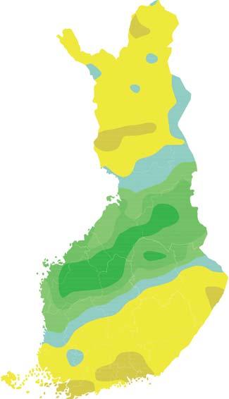 Marraskuun 4 lämpötila- ja sadekartat yli 4 2...4...2-2... -4...-2-6...-4 alle -6 2,...2,,.