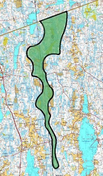 Parkano/Kihniö Nro 6 Karttatarkastelun perusteella