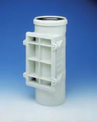 Vaalean harmaa Wavin Asto db -supistusyhde 160/110 6 Puhdistusyhde 58-160 mm 3074685 2405912 Vaalean harmaa Wavin Asto db
