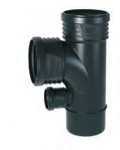 mm 3074217 2408373 Musta Wavin SiTech+ -kaksoishaarayhde 110 x 50 x 50 x